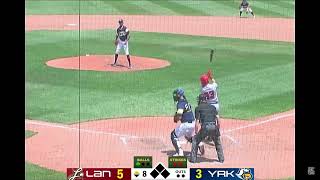Adrián Almeida Pitcher York Revolution vs Lancaster Barnstomers 19/5/22 Sport Pro Services