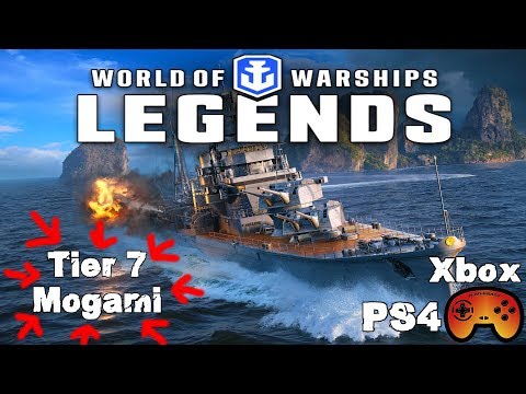 Mogami Tier 7 angespielt in World of Warships Legends für Ps4 und Xbox