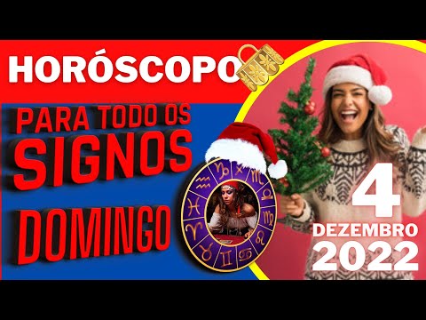 @AlmanaquedosSignos  ♈  HOROSCOPO DE HOJE ⭐ DOMINGO 04/12/2022 l TODOS OS SIGNOS
