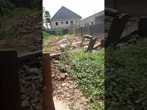 Half plot of land measuring 25  by 102 sqm² @Aina close beside Jonathan Estate Isheri Idimu