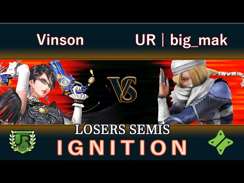 Ignition #81 LOSERS SEMIS - Vinson (Bayonetta, Mario) vs UR | big_mak (Sheik)