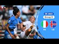 Dure misser IJsland | samenvatting Italië - IJsland | EK 2022