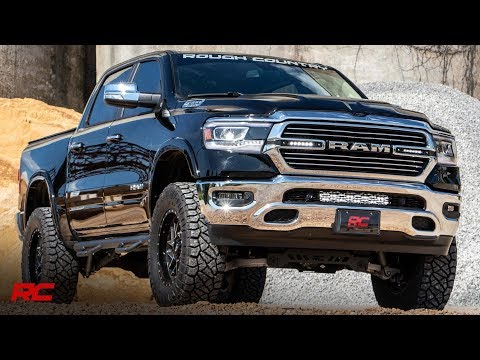 2019 Ram Trucks 1500 20-inch LED Light Bar Bumper Mount Kit by Rough Country