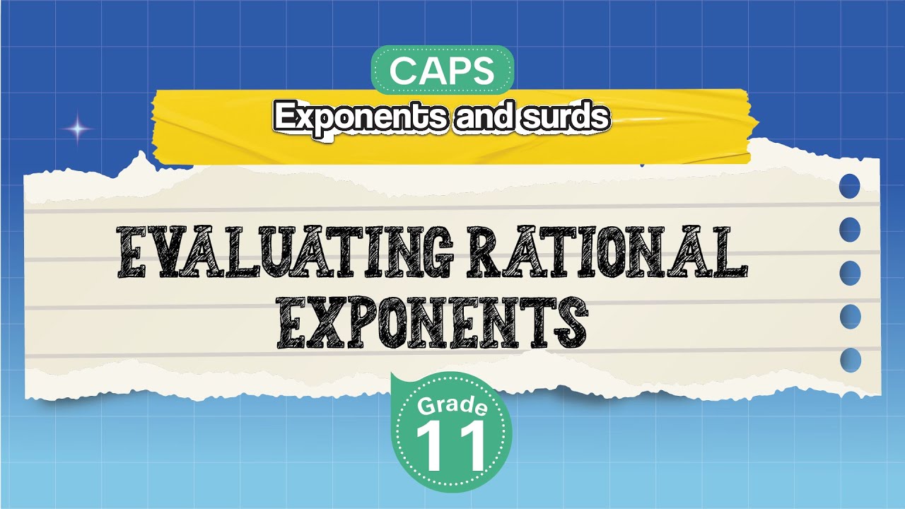 [GRADE 11] Evaluating Rational Exponents