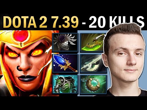 Legion Commander Gameplay Miracle with 20 Kills and Halberg - Dota 2 7.39