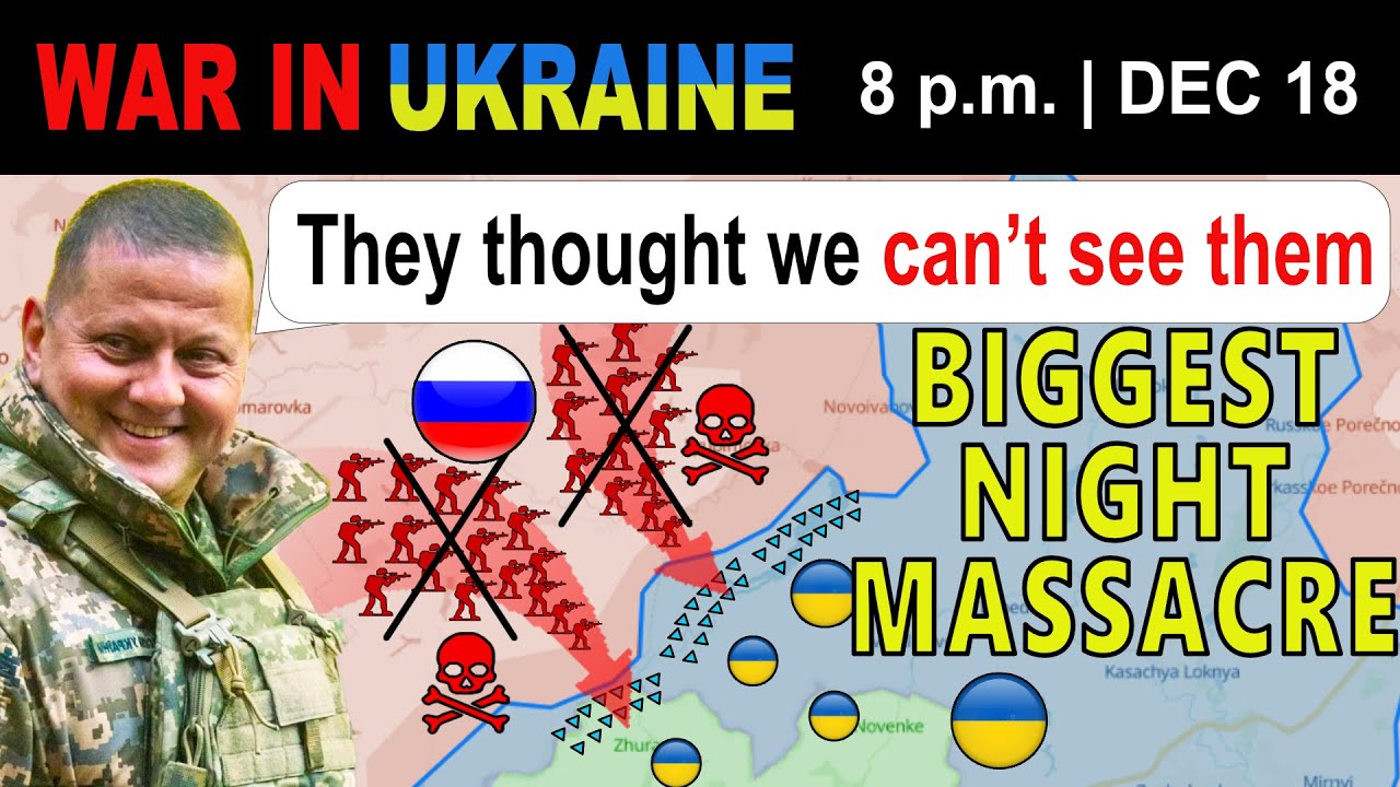 18 Jan: TARGET PRACTICE: Massive Russian Night Attack TURNS INTO MASSACRE. | War in Ukraine