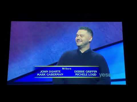 Jeopardy, short end credits - Jennifer Linde Day 2 (1/18/21)
