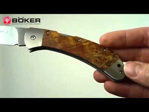 Boker Plus Lightweight 3000 Maple Burl | OsoGrandeKnives