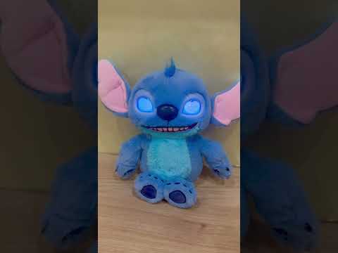 фото интерактивная мягкая игрушка стич stitch более 50 звуков, сенсорная. 0