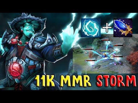 Abed (Smurf) - 300IQ ELECTRIC VORTEX + AGHANIM'S SCEPTER - STORM SPIRIT IMBA GAMEPLAY