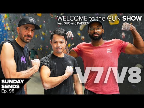 V7/V8 feat. SHO and KADEEM climbing with style - Sunday Sends Ep. 98 - Refuge Climb