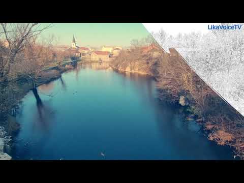 Gospić nacrtan i obojen - Studeni 2021.