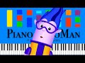 Team Umizoomi The Troublemakers Song Slow Easy Medium Piano Tutorial 4K