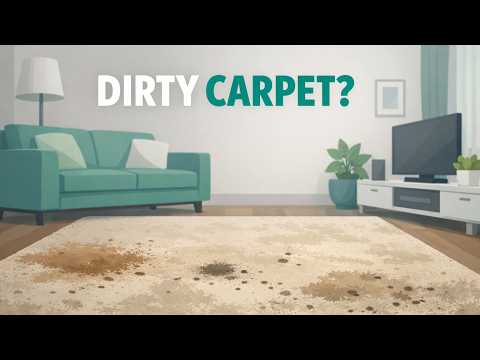 How to deep clean a carpet