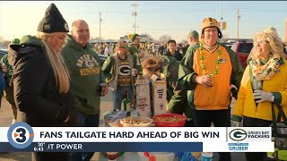 Fans cheer for Packers victory at first tailgate of 2023