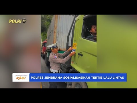 SATLANTAS POLRES JEMBRANA GELAR SOSIALISASI TERTIB LALU LINTAS
