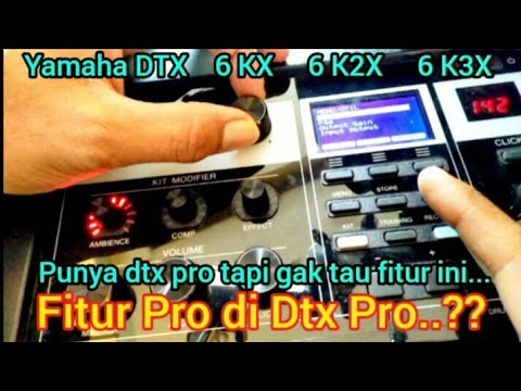 Fitur Unggulan Yamaha Dtx Pro | Setting yamaha dtx 6kx 6k2x 6k3x #drumelektrik #yamahadtx