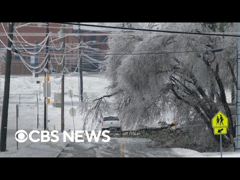Massive winter storm dumps snow and ice across the U.S.