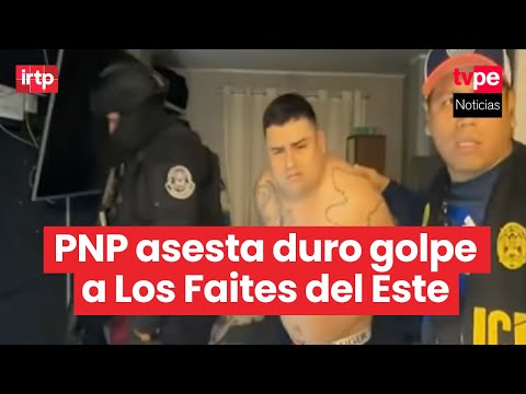 Policía captura a alias Loco Frank, temido extorsionador de banda criminal Los Faites del Este
