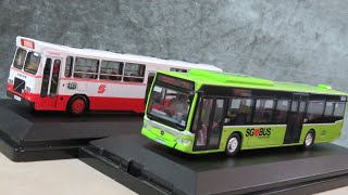 Masterpiece Collectibles 1/76 SBS Volvo B57 & SGBUS Mercedes-Benz Citaro