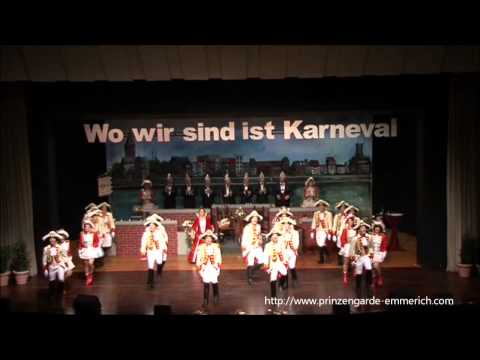 Gardetanz der Prinzengarde Emmerich Session 2011/2012