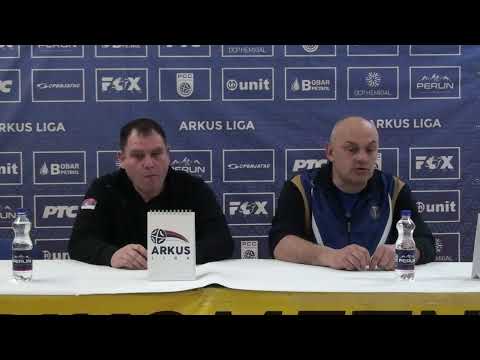 ARKUS liga Plej Of 5. kolo / Dinamo - Šamot 65 / Izjave aktera meča nakon utakmice