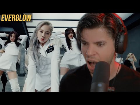 FINALLY REACTING TO EVERGLOW (에버글로우) - Adios MV