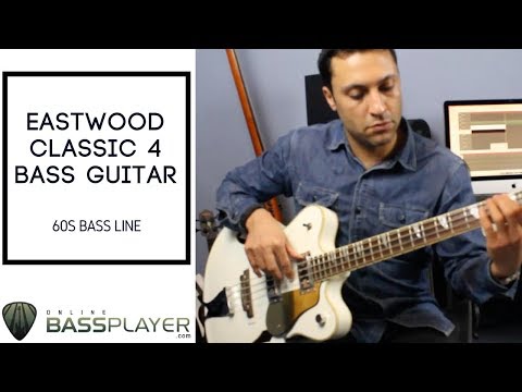 Eastwood Classic 4 Bass Guitar - 60s Bass Line