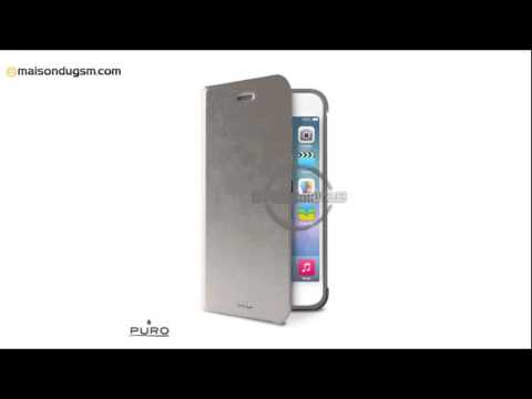 Coque Apple iPhone 6 Puro Book Cover Or