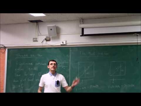 Calulus I (Lecture 4): Rigorous Definition of Limits