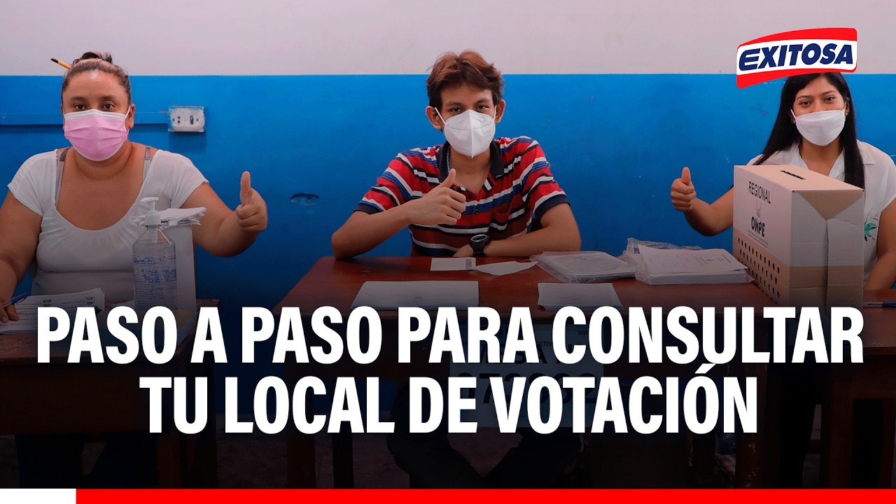 🔴🔵 Elecciones 2026: Paso a paso para consultar tu local de votación solo con tu DNI