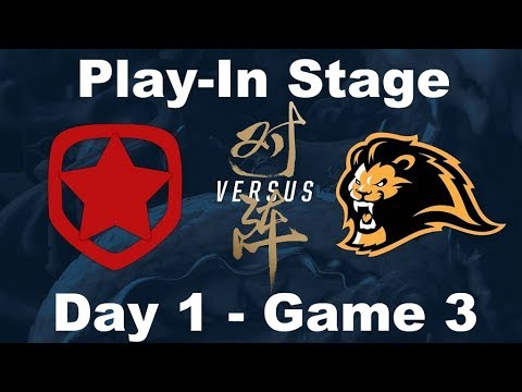 [2017 Worlds] Play In - D1 G3 - GMB vs LYN - League of Legends - Gambit Esports vs Lyon Gaming