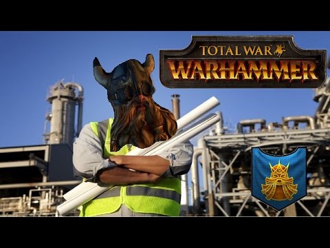 Total War Warhammer Live BattleCast #103: Dwarfs vs Empire - ENGINEERING