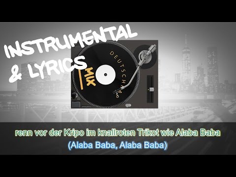 CAPITAL BRA Ft. UFO361 - ALA BA BA  INSTRUMENTAL + LYRICS (KARAOKE BEAT REMAKE)
