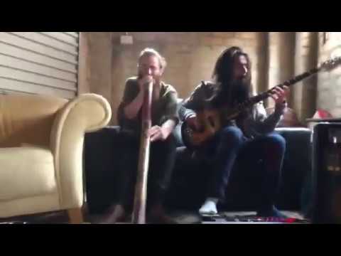 Didgeridoo and bass - Stephen Black and Mayoor Darda