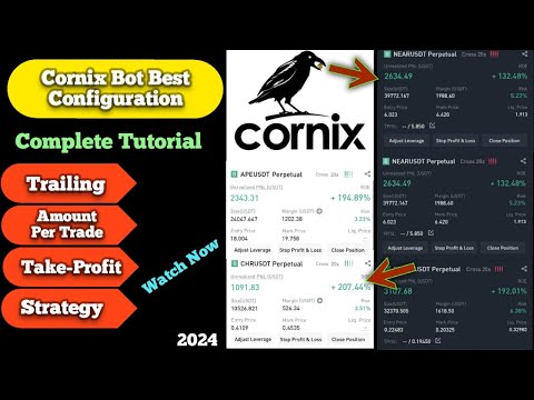 Cornix Trading Bot Best Configuration Complete Tutorial | How To Configurate Cornix Trading Bot 2024