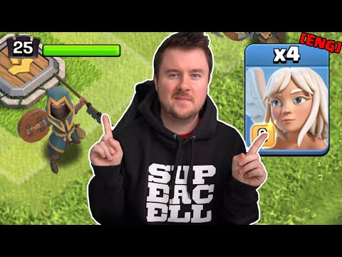 NEW Rogue Champion SKIN | QC Hybrid with only 4 healers ?! | #clashofclans