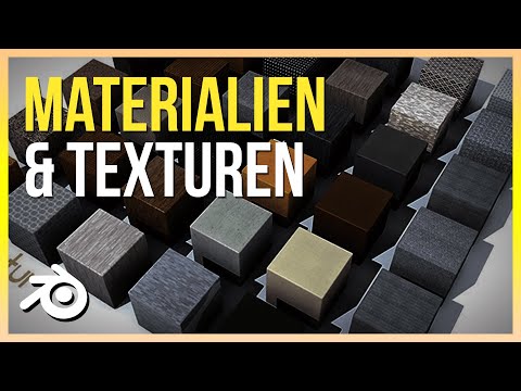 Materialien & Texturen zuweisen | Blender 2.8 Anfänger Tutorial Deutsch