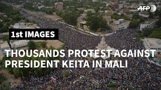 Thousands of protesters demand Mali leader step do
