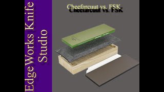 Cheefarcuut 400 Grit vs FSK 400 grit Super Vitrified Diamond Stones - ZDP189 Bunka Black!