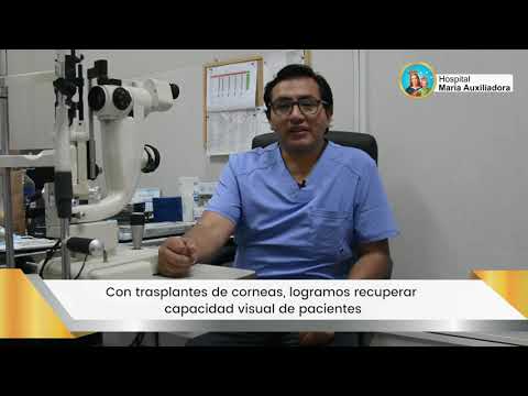 Con trasplantes de corneas, logramos recuperar capacidad visual de pacientes, video de YouTube