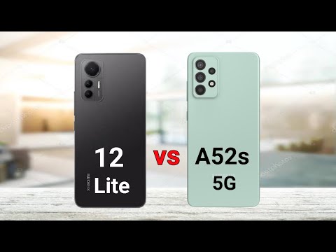 Xiaomi 12 Lite vs Samsung Galaxy A52s 5G
