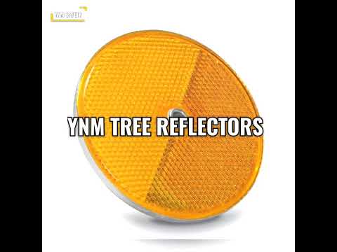 Road Safety Tree Reflectors 