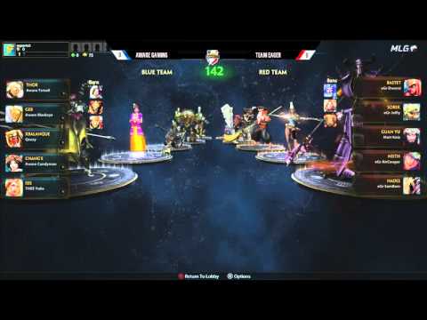 Aware Gaming vs Team Eager - Game 1 (MLG Smite Pro League - Oct 29 2015)
