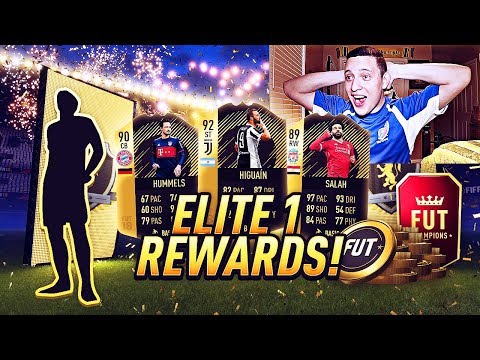 MY ELITE 1 FUT CHAMPIONS REWARDS!! 6 GUARANTEED TOTW INFORMS!!  | FIFA 18 ULTIMATE TEAM