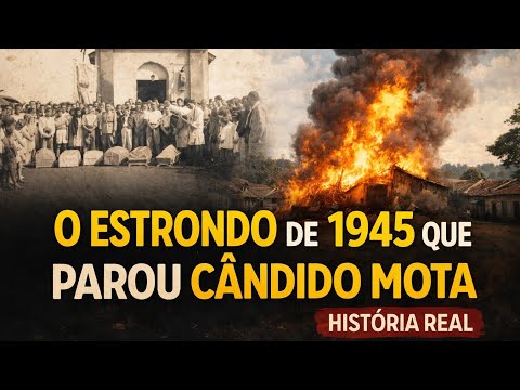 O ESTRONDO de 1945 que PAROU CÂNDIDO MOTA
