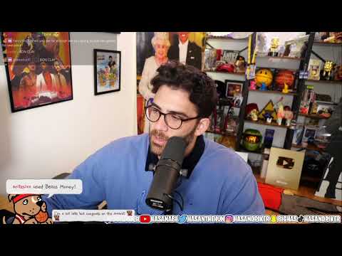 HasanAbi March 16, 2023 – France Protests, New Twitch CEO, Pedro Pascal, 🎮CS:GO with Ludwig