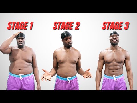 The 3 stages of fat loss (40% to 10% body fat explained)
