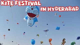 Kite festival in hyderabad #kitefestival #hyderabad #sankranthi #pongal #kiteflying #trending