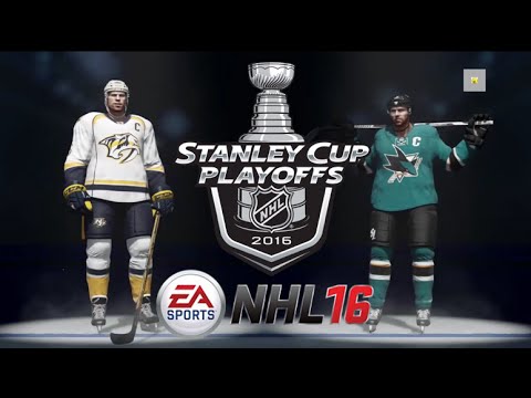 NHL 16 PLAYOFFS ROUND 2 #1/ Sharks vs Predators